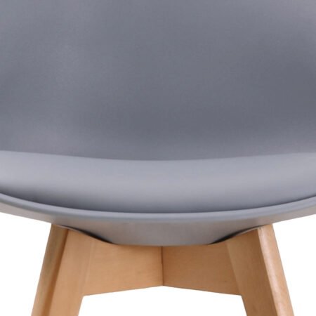 LPD Louvre Grey Dining Chairs, Set of 2