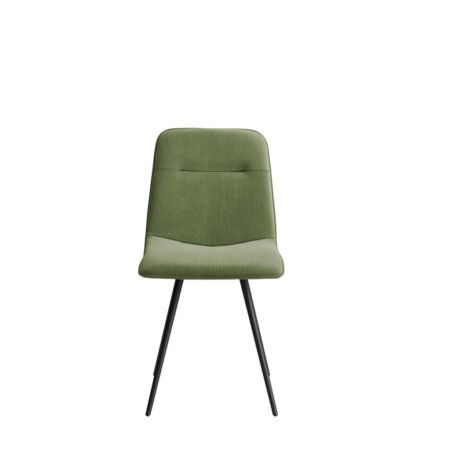 LPD Maxi Moss Corduroy Dining Chairs, Set of 2