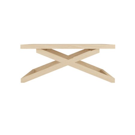 LPD Sage Blonde Large Square Coffee Table